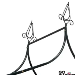 Clearance Metal havepergola til blomster, roser, klatreplanter, støtte, bue, ankre, have Buer, Spalier, Lysthuse Uden Tag