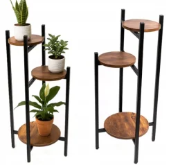 Discount METALBEDSTAND TIL BLOMSTER, POTTER, PLANTER LOFT 80CM ARVENTA-STIL Plantestativer