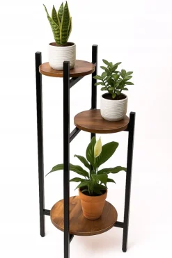 Discount METALBEDSTAND TIL BLOMSTER, POTTER, PLANTER LOFT 80CM ARVENTA-STIL Plantestativer