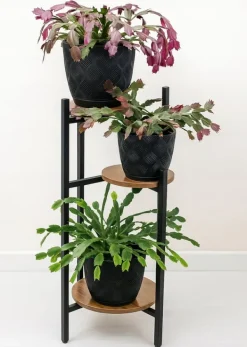 Discount METALBEDSTAND TIL BLOMSTER, POTTER, PLANTER LOFT 80CM ARVENTA-STIL Plantestativer