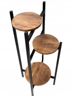 Discount METALBEDSTAND TIL BLOMSTER, POTTER, PLANTER LOFT 80CM ARVENTA-STIL Plantestativer