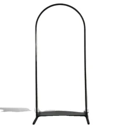 Krukker & Plantebeholdere^Metalbueframe, Holdbar Konstruktion, Alsidige Farvemuligheder,2 fod x 4,9 fod, sort