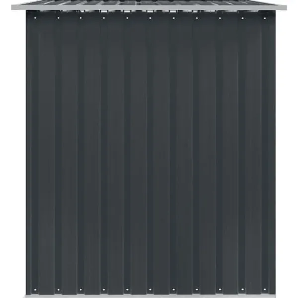 Skure, Garager & Carports^Metalskur til haven - Opbevaring af værktøj | Størrelse: 257x205x178 cm | Farve: Antracitgrå