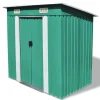 Metalskur til opbevaring - Holdbart og ventileret | Farve: Grøn Skure, Garager & Carports