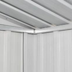 Metalskur til opbevaring - Holdbart og ventileret | Farve: Grøn Skure, Garager & Carports