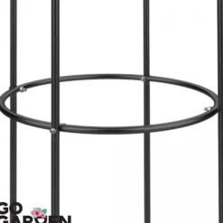 Discount Metaltårn havepergola til klatrere, roser, blomster, haveplanter, metal Buer, Spalier, Lysthuse Uden Tag