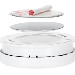 Hot MF-571 Magnetisk holder til røgalarm Ø 5 cm Brandalarm