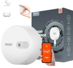 Bevægelsesdetektorer^Mikrobølgebevægelsessensor Zigbee 3.0 Tuya Moes ZSS-LP-HP02-MS ES1ZZ(TY)