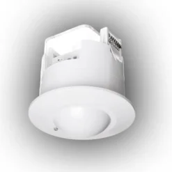 Bevægelsesdetektorer^Mikrobølgeovnsbevægelsessensor hvid 360 grader 1200W 8 meter IP20 - E+CR-M2/OS