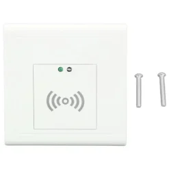 Clearance Mikrobølgesensor lyskontakt 86 panel, justerbar 360 grader, trappesensor, 220-240V Sensorer Til Sikkerhedssystemer