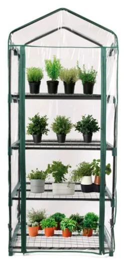 Drivhus^Mini drivhus - 4 niveauer