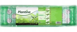 Outlet Mini drivhus + kokosnøddeskiver 54x15x11cm 20 huller Kit Til Plante- & Urtedyrkning