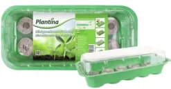 Best Mini drivhus og kokosnøddeskiver 25x12x7cm kimplantesæt Kit Til Plante- & Urtedyrkning
