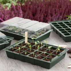 New Mini växande växthus 23,5x35x11 cm Kit Til Plante- & Urtedyrkning
