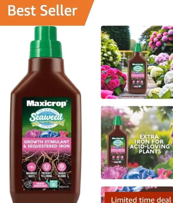 Gødningsmidler^500ml Sequestered Iron - Organic Growth Solution for Acid-Loving Plants