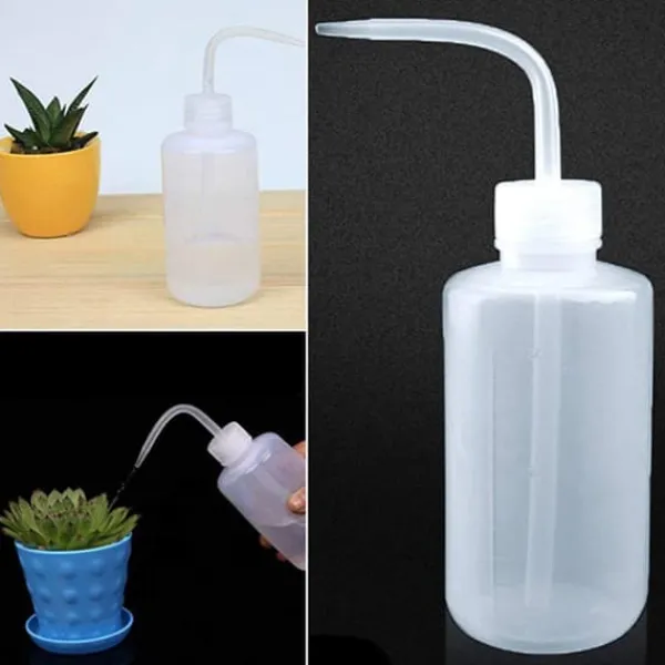 Vanding^500ml Sukkulenter Plante Vandkande Plast Næb Klemflaske med Skala