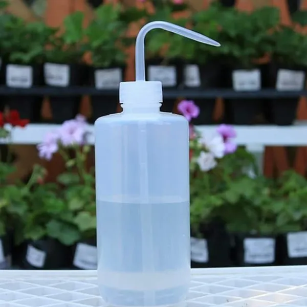 Vanding^500ml Sukkulenter Plante Vandkande Plast Næb Klemflaske med Skala