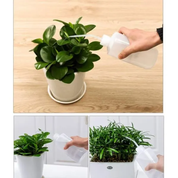 Vanding^500ml Sukkulenter Plante Vandkande Plast Næb Klemflaske med Skala