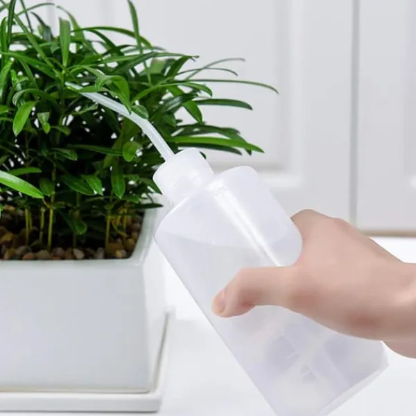 Vanding^500ml Sukkulenter Plante Vandkande Plast Næb Klemflaske med Skala