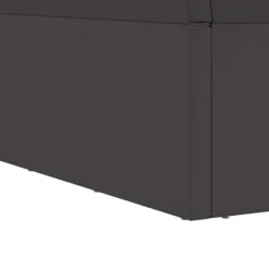 Brændeovne^Moderne bålsted i stål 60x60x35 cm - Udendørs ildsted | Farve: Sort