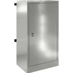Online Moderne galvaniseret stål postkasse - Rektangulær design | Farve: Sort | Størrelse: 30x23x55 cm Postkasser & Brevindkast