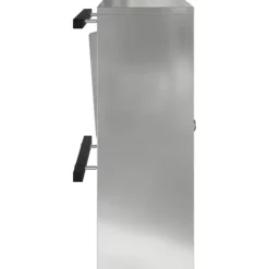 Online Moderne galvaniseret stål postkasse - Rektangulær design | Farve: Sort | Størrelse: 30x23x55 cm Postkasser & Brevindkast