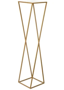 Plantestativer^Moderne guld stående blomsterstand 100cm