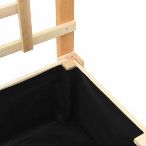 Plantningsbænke^Moderne havekasse med espalier og hylde - Rektangulær | Farve: Beige | Størrelse: 71x38x152 cm