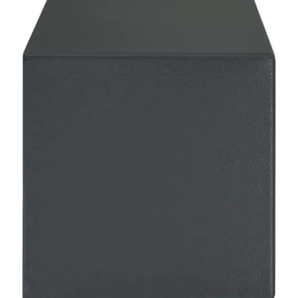 Clearance Moderne metal sikkerhedsboks med lås - Sikkerhed til kontoret | Størrelse: 20x31x20 cm | Farve: Grå Pengeskabe
