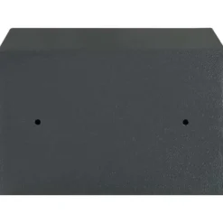 Clearance Moderne metal sikkerhedsboks med lås - Sikkerhed til kontoret | Størrelse: 20x31x20 cm | Farve: Grå Pengeskabe