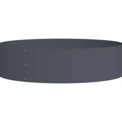 Krukker & Plantebeholdere^Moderne plante stativ i stål - 5-delt havekrukker | Farve: Antracit | Størrelse: 80x80x20 cm