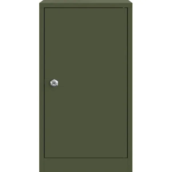 Postkasser & Brevindkast^Moderne postkasse i stål - Rektangulær olivengrøn | Størrelse: 30x23x55 cm