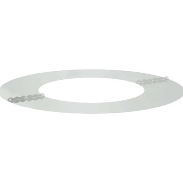 Online Moderne rund træring i galvaniseret stål | Diameter: Ø40/70 cm | Farve: Sølv Buskads