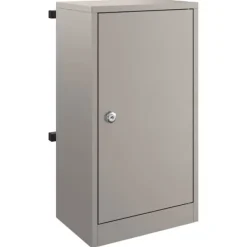 Clearance Moderne stål postkasse - Rektangulær design | Farve: Rusten | Størrelse: 30x23x55 cm Postkasser & Brevindkast