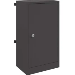 Postkasser & Brevindkast^Moderne stål postkasse - Rektangulær og vandafvisende | Farve: Sort | Størrelse: 30x23x55 cm