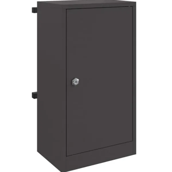 Postkasser & Brevindkast^Moderne stål postkasse - Rektangulær og vandafvisende | Farve: Sort | Størrelse: 30x23x55 cm
