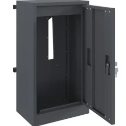 Hot Moderne stål postkasse - Sikker og vandafvisende | Farve: Antracit | Størrelse: 30x23x55 cm Postkasser & Brevindkast