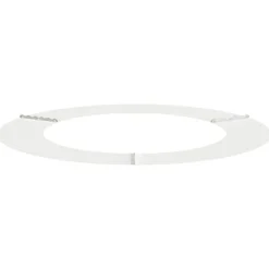 Best Moderne Træ-Ringe - Dekorative Stålkrukker | Størrelse: Ø60/90 cm | Farve: Hvid Buskads