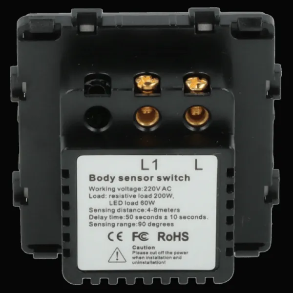 Bevægelsesdetektorer^Modul - Bevægelsessensor DC SMART HOME grå