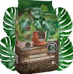 Jord & Sand^Monstera og Philodendron Jord Bigos 8L Professionelt Substrat
