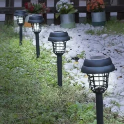 Outlet Mosquito-killing Solar Garden Lamp Garlam InnovaGoods Insektmiddel & Dyreafvisende Middel
