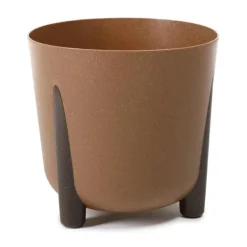 Clearance Moss ECO træ urtepotte, naturligt træ Krukker & Plantebeholdere