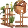 Plantestativer^Multilevel blomsterstativ 5-hyldet RKA /82x68x25/ Brun