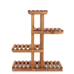 Plantestativer^Multilevel blomsterstativ 5-hyldet RKA /82x68x25/ Brun