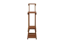 Plantestativer^Multilevel blomsterstativ 5-hyldet RKB /95x116x25/ Brun