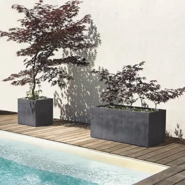 Muret Planter - DEROMA - Millennium R - Antracit - Med vattenreserv - 79 cm Krukker & Plantebeholdere