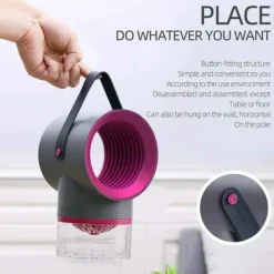 Insektmiddel & Dyreafvisende Middel^Mygfangere UV Mosquito Killer Insect Killer USB