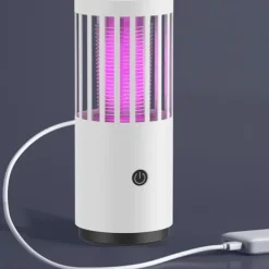 Insektmiddel & Dyreafvisende Middel^Myggdödslampa Elektrisk chock Stark sug USB Uppladdningsbar Myggfälla Lampa Zapping Light för inomhus utomhus Uppladdningsbar (Elektrisk chock och St | CDON