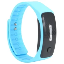 Hot Myggeafvisende Armbånd USB Opladning Ultralyd Myggeafvisende Armbåndsur Blå Insektmiddel & Dyreafvisende Middel