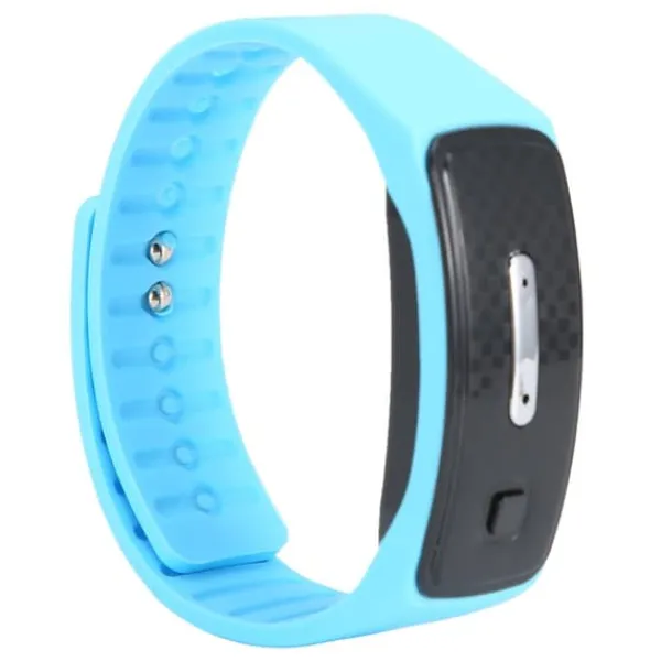 Hot Myggeafvisende Armbånd USB Opladning Ultralyd Myggeafvisende Armbåndsur Blå Insektmiddel & Dyreafvisende Middel